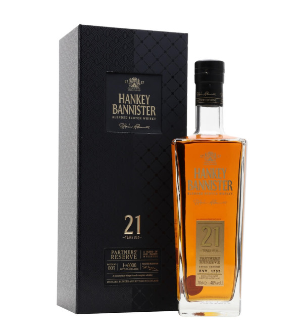 Hankey Bannister 21 Year Old